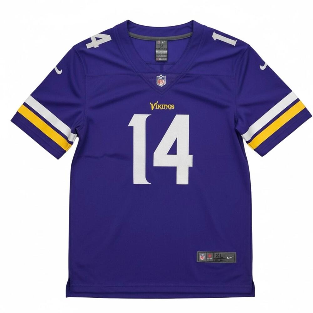 NIKE Women's NFL MINNESOTA VIKINGS "Diggs #14" Jersey PURPLE Size XL